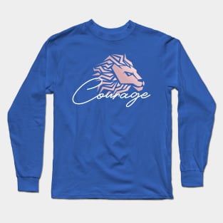 Courage Lion Long Sleeve T-Shirt